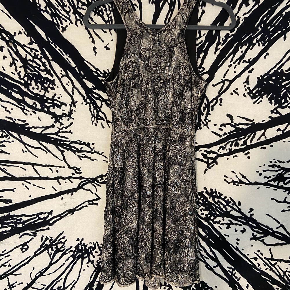 Embroidered Formal Dress